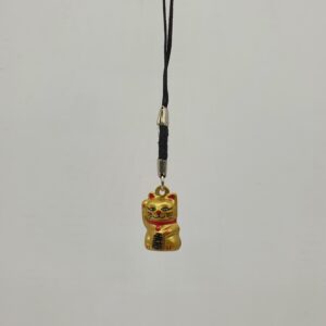 (D12-074) Colgante Neko Chico Dorado