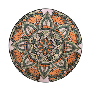 (D12-064) Alfombra Mandala 80cm