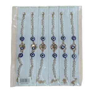 (D10-037) Pack Pulsera Ojo Turco x12
