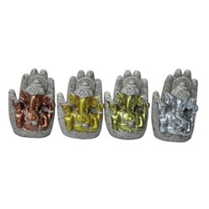 (D12-099) Set x4 Ganesha Mano