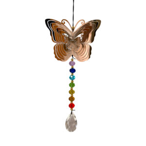 (D13-022) Colgante Atrapaviento Mariposa