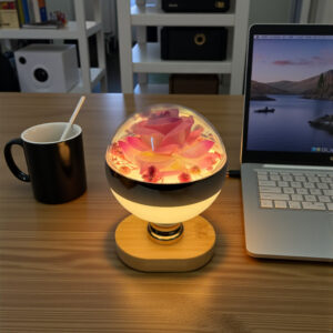 (D13-028) Lampara Flor USB