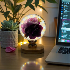 (D13-029) Lampara Flor USB