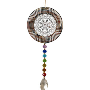 (D16-098) Colgante Atrapaviento Mandala