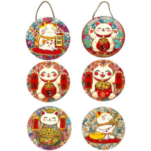 (D17-027) Colgante Posa Fuente Neko