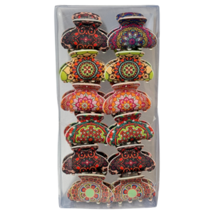 (D17-094) Ganchos Para Pelo x12